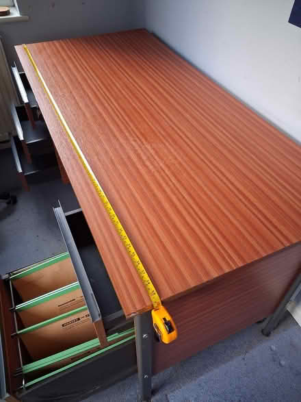 Photo of free Contra plan office desk with two sets of drawers (Crowborough Warren TN6) #2