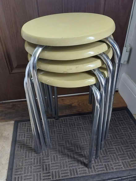 Photo of free 4 x lightweight stools (Morton, Gainsborough DN21) #2
