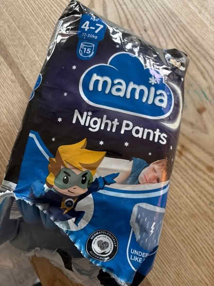 Photo of free Mamia night pull ups age 4-7 (CM1 Beaulieu) #1