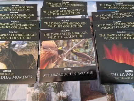 Photo of free 12 David Attenborough DVDs (Juniper Green, EH14) #1