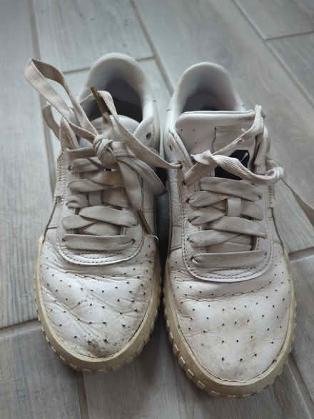 Photo of free White Puma trainers (Bare, LA4) #1