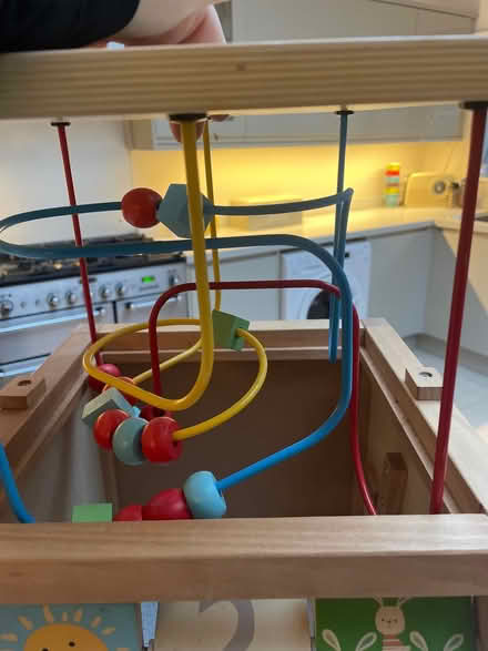 Photo of free Children’s wooden activity cube (Woodford IG8) #4