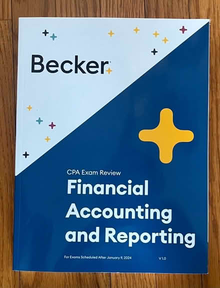 Photo of free CPA exam study books (Ridley Park) #1