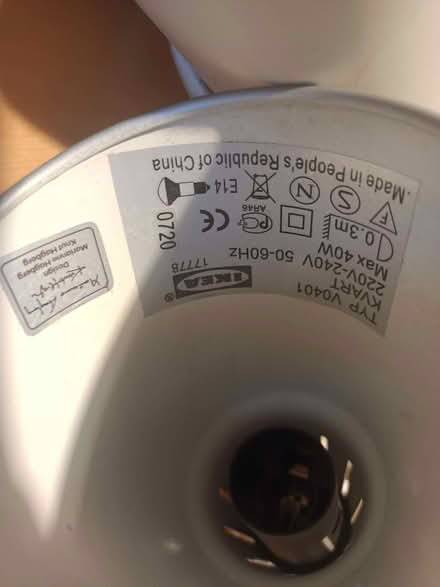 Photo of free 3 Bedside Wall Lights (BD18) #3