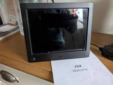 Photo of free 7 x5" screen Nix digital frame (Hartwood Green PR7) #1