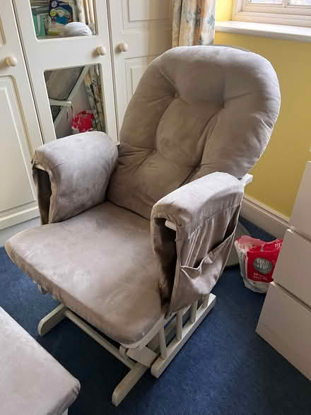Photo of free Nursing chair and footstool (West Heath TN13) #1