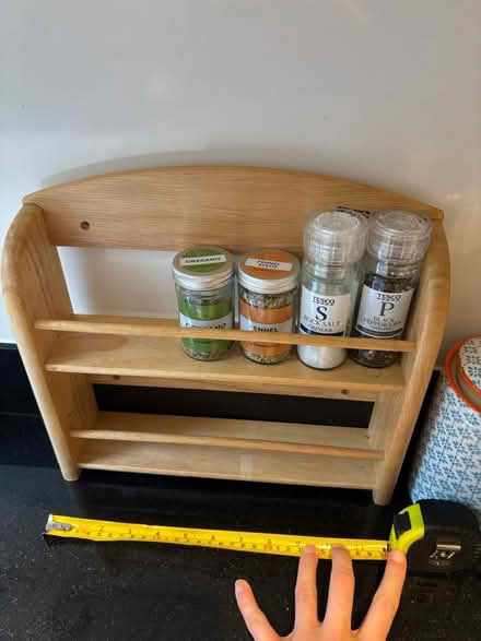 Photo of free Wooden spice rack (Battersea SW8) #3