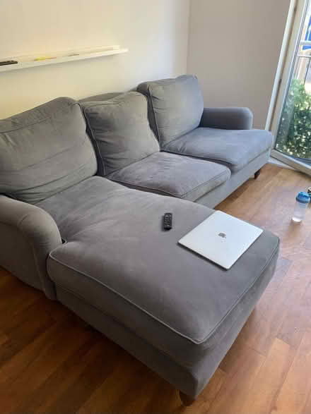 Photo of free Grey Corner Sofa (Wandsworth SW18) #2