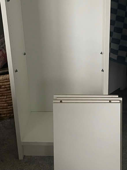 Photo of free Narrow Billy bookcase white (Garston WD25) #3