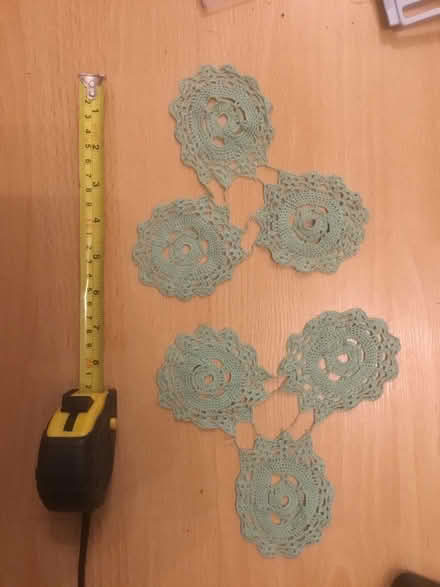 Photo of free 2 vintage lace mats (pale green) (B62 near Blackheath) #1