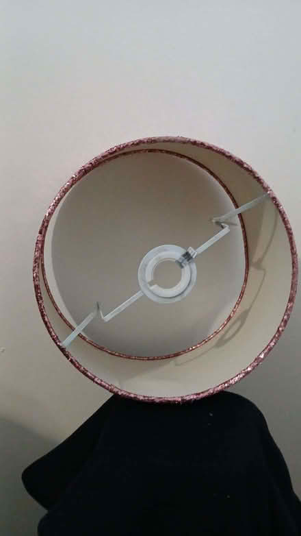Photo of free pink glitter lampshade. (Romford RM1) #2