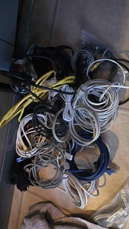 Photo of free Selection of ether et cables (West Croydon CR0) #1