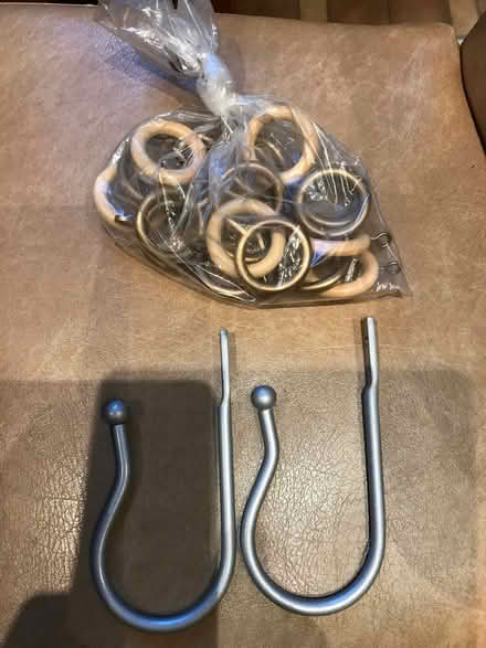 Photo of free Selection of curtain rings (Coton Hill SY1) #1
