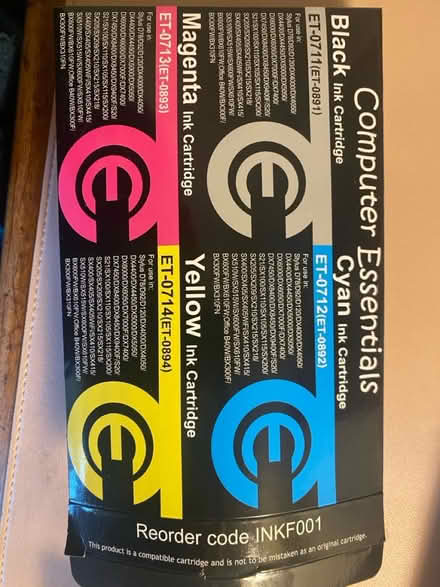 Photo of free Epson Printer ink T0711-T0714 (Scotforth LA1) #1