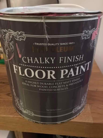 Photo of free Rust-Oleum floor paint (Clerkenwell EC1R) #2