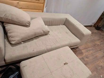 Photo of free 3 seater with leg rest (Emmer green RG4) #1