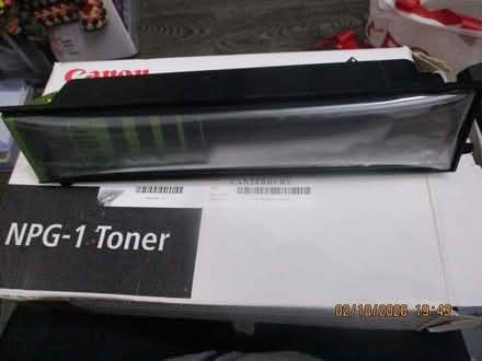 Photo of free Canon NPG-1 Toner (CT11) #1