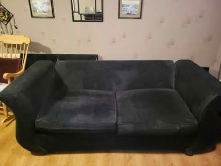 Photo of free Black sofa bed double (WA5) #1