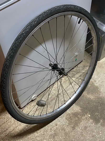 Photo of free Front bike wheel and tyre (Walderslade ME5) #1
