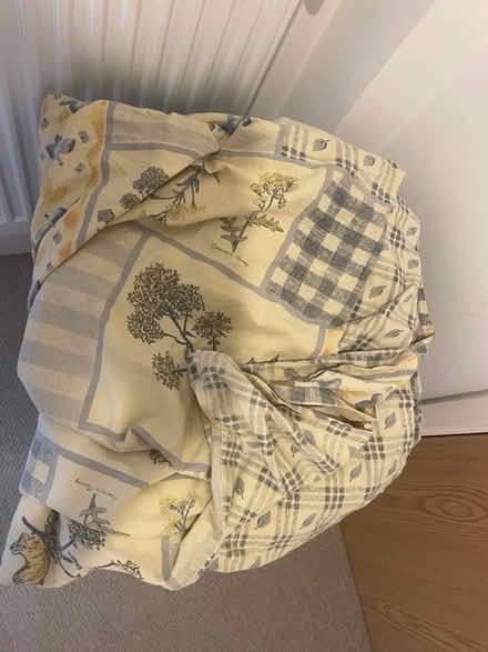 Photo of free Double Duvet Cover – Well Used (Dalston sq E8) #1