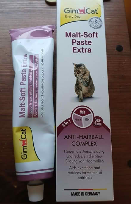 Photo of free Cat anti-hairball paste (SW2) #1
