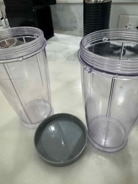 Photo of free Jars from small mixer for milkshake (Homestead and Wolfe) #1