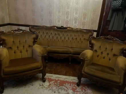 Photo of free Louise XV replica settee and 2 chairs (Wanstead E11) #1
