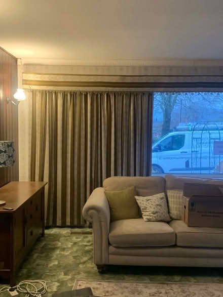 Photo of free Large Vintage Curtains (Baslow DE45) #2