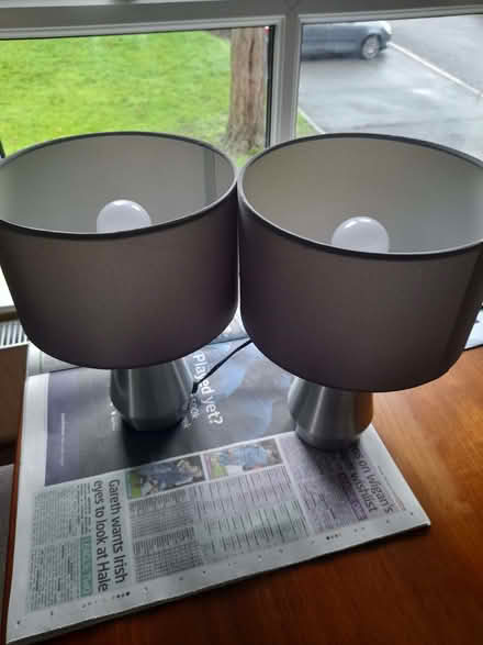 Photo of free 2 small table lamps in good condition (Hawksworth LS5) #4