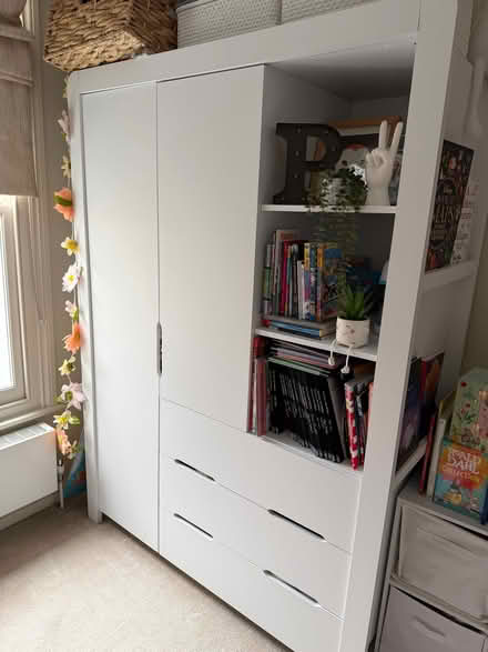 Photo of free Next white wardrobe (Kew TW9) #1