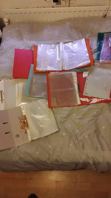 Photo of free 6 Folders and poly pockets (DE24 Alvaston) #1