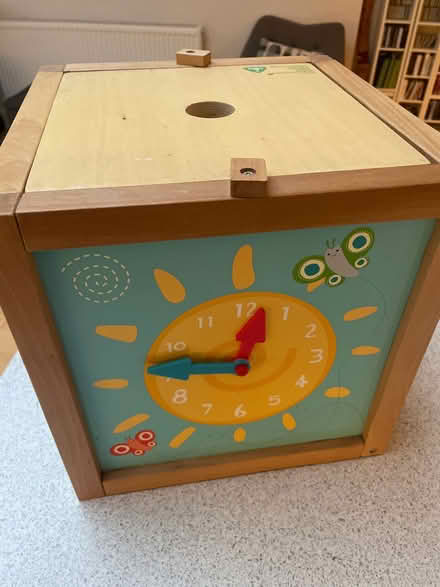 Photo of free Children’s wooden activity cube (Woodford IG8) #1