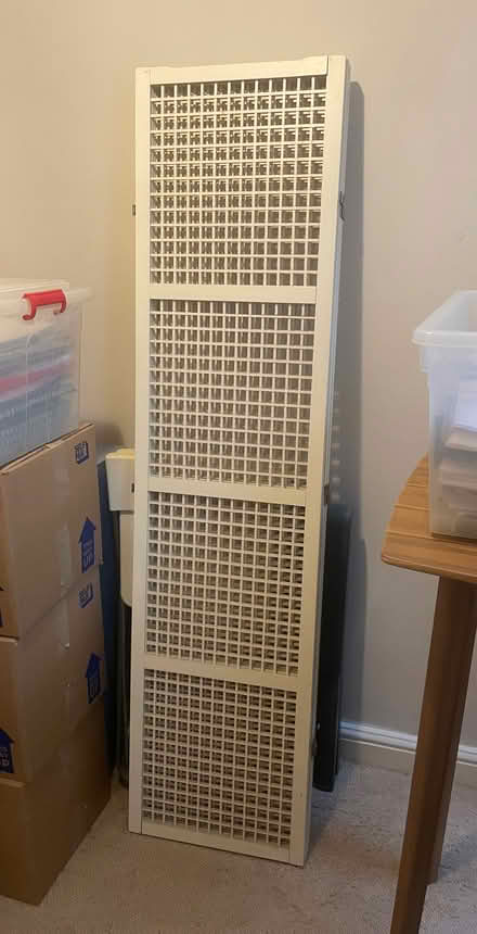 Photo of free white wooden room divider (St. John's Wood NW8) #1