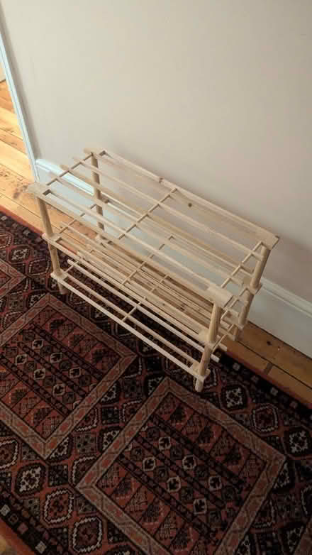 Photo of free Bamboo shoe rack (South Norwood) #1