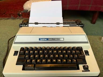 Photo of free Vintage Brother Super 7300 Electric Typewriter (Causewayhead FK9) #1