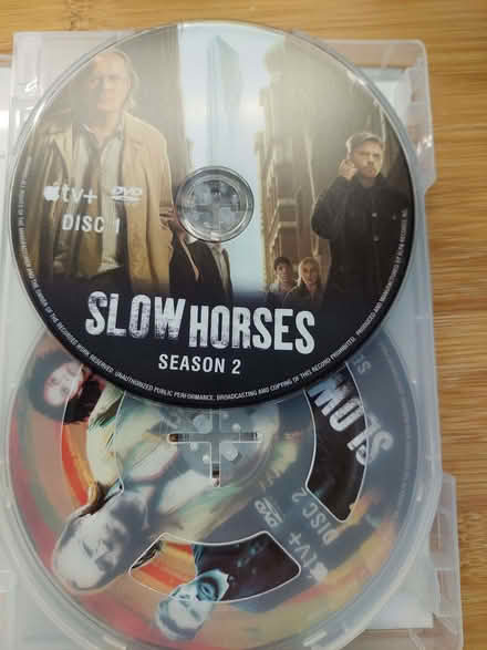 Photo of free Slow horses DVD set with 1 disc missing (Upper Wolvercote OX2) #2