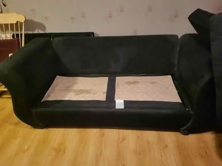 Photo of free Black sofa bed double (WA5) #3