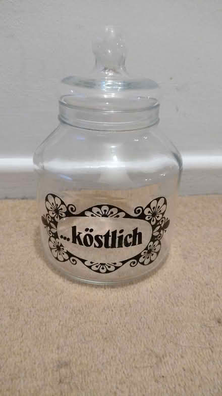 Photo of free Glass jar (Wilstead MK45) #1
