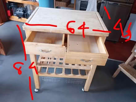 Photo of free Kitchen trolley (Cefnsuran Farm LD7) #3