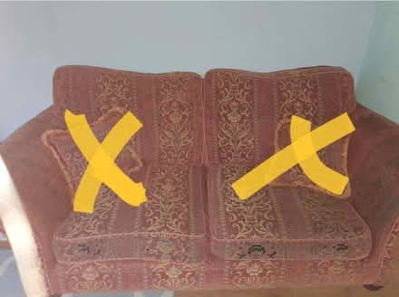 Photo of free Vintage sturdy sofa (Bushmead LU3) #1