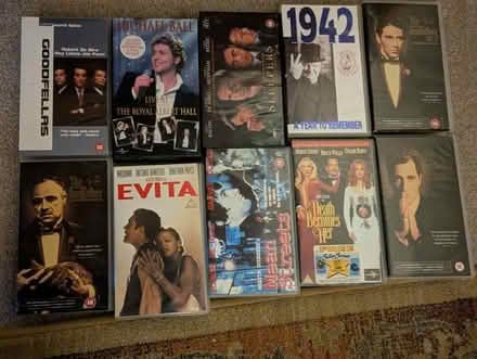 Photo of free 10 VHS Videos (IP5) #1