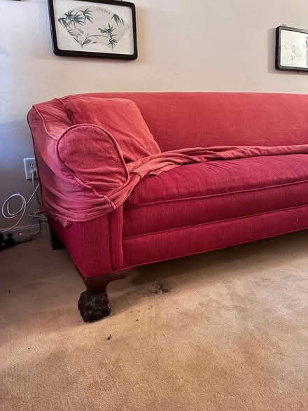 Photo of free Antique 1920s Sofa – Slipcovered (Goleta) #4