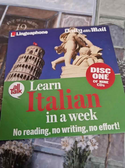 Photo of free 1 learn Italian CD (Juniper Green, EH14) #1