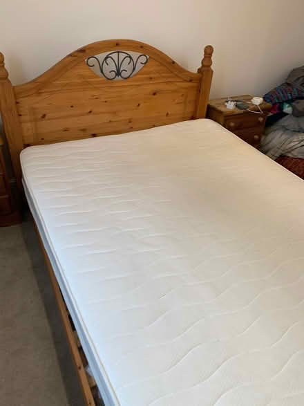 Photo of free King Double Bed Frame (Weybridge KT13) #3
