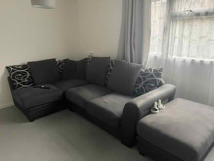 Photo of free Grey corner sofa (Stevenage SG1) #1