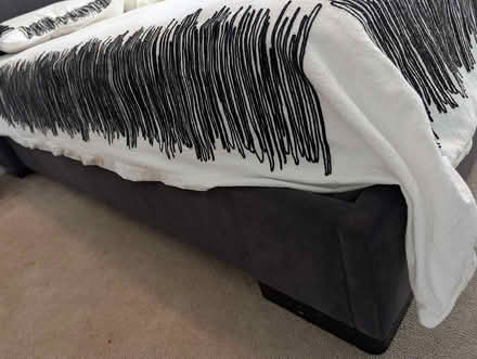 Photo of free Queen size bed frame w mattress (SE Etobicoke) #2