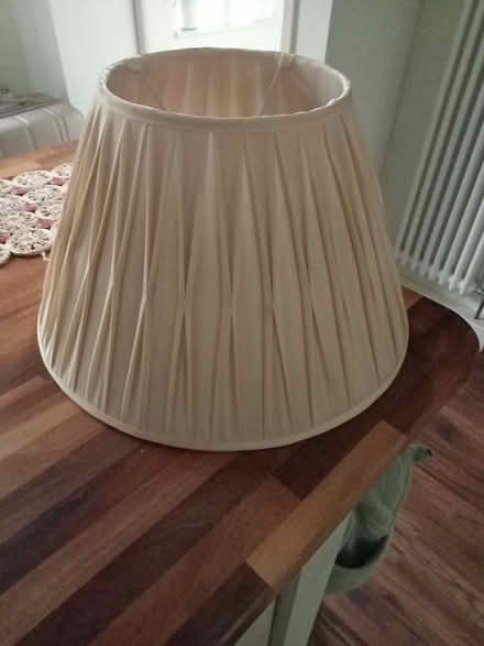 Photo of free Cream lampshade (Uley GL11) #1