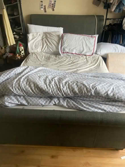 Photo of free Double sleigh bed base (Coulsdon) #1