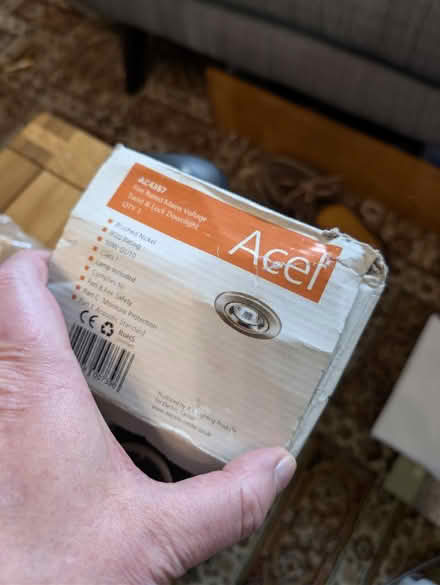Photo of free Acel fire rated downlighter (Congleton, CW12) #1
