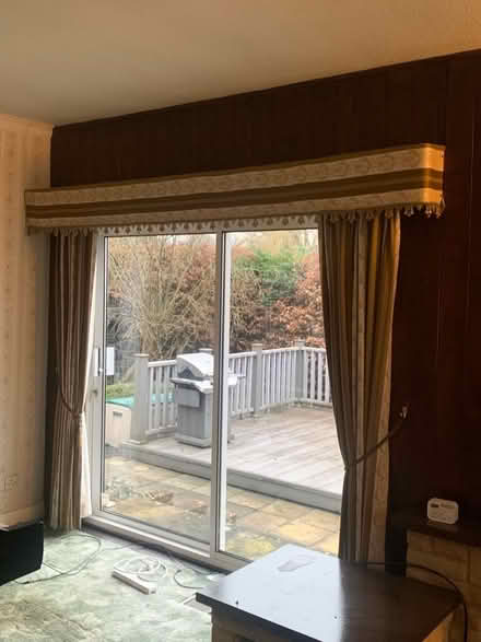 Photo of free Large Vintage Curtains (Baslow DE45) #3